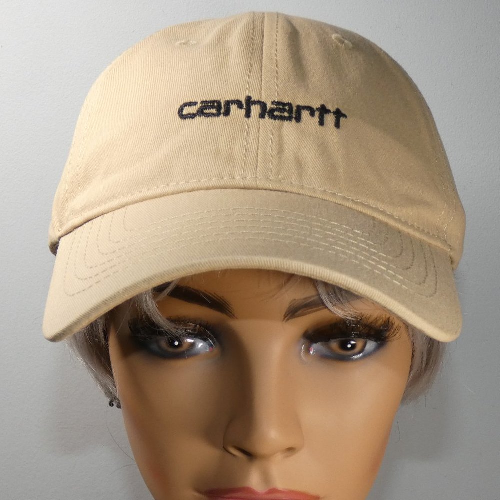 New Carhartt Adjustable Baseball Hat Cap -Khaki